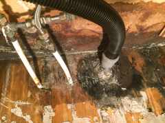 Burst pipe cleanup in Pasadena, TX