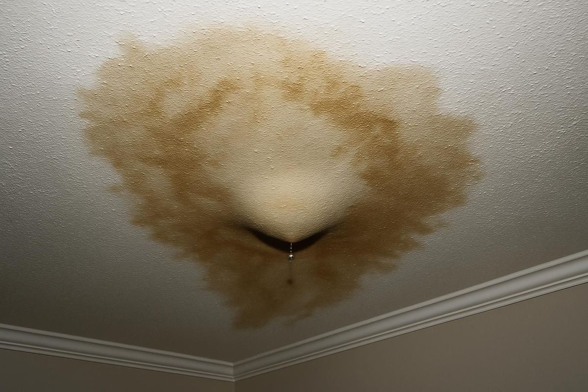 Ceiling water damage repair in Pasadena, TX